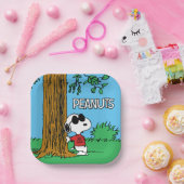 Snoopy "Joe Cool" stehend Pappteller (Party)
