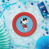 Snoopy "Joe Cool" stehend Pappteller (Party)
