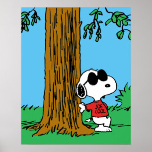 Snoopy "Joe Cool" stehend Poster