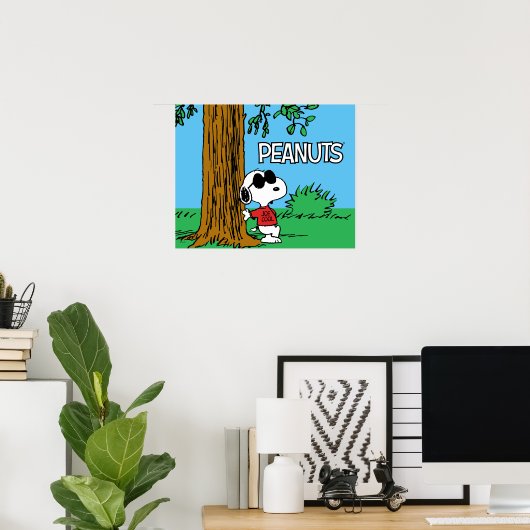 Snoopy "Joe Cool" Stehend Poster (Heimbüro)