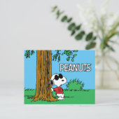 Snoopy "Joe Cool" Stehend Postkarte (Stehend Vorderseite)