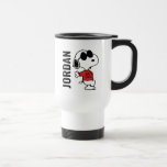 Snoopy "Joe Cool" Stehend Reisebecher<br><div class="desc">Karo aus Snoopys Alter-Ego Joe Cool stehend und schwingend.</div>
