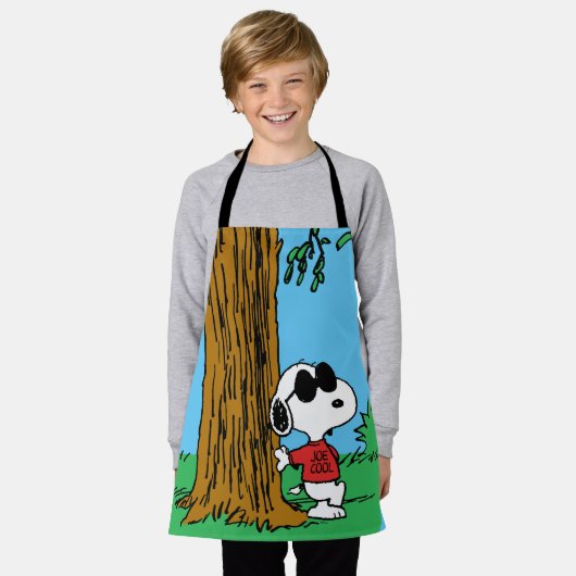 Snoopy "Joe Cool" Stehend Schürze (Getragen)