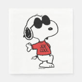 Snoopy "Joe Cool" Stehend Serviette (Vorderseite)