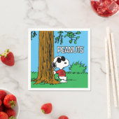 Snoopy "Joe Cool" stehend Serviette (Beispiel)