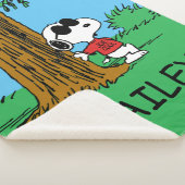 Snoopy "Joe Cool" Stehend Sherpadecke (3/4)
