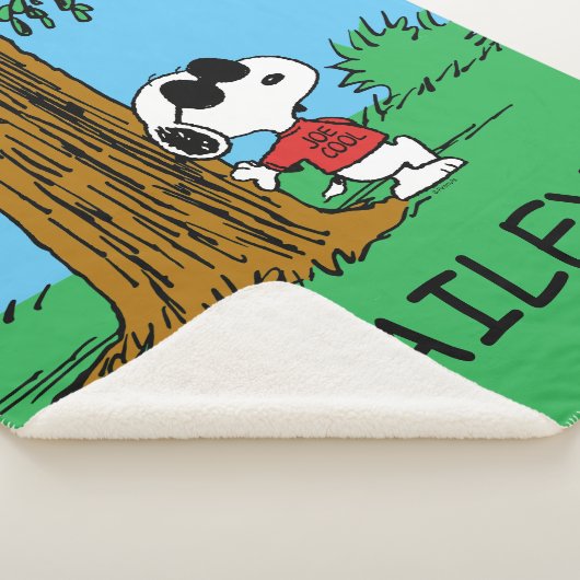 Snoopy "Joe Cool" Stehend Sherpadecke (3/4)