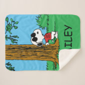 Snoopy "Joe Cool" Stehend Sherpadecke (Vorderseite (Horizontal))