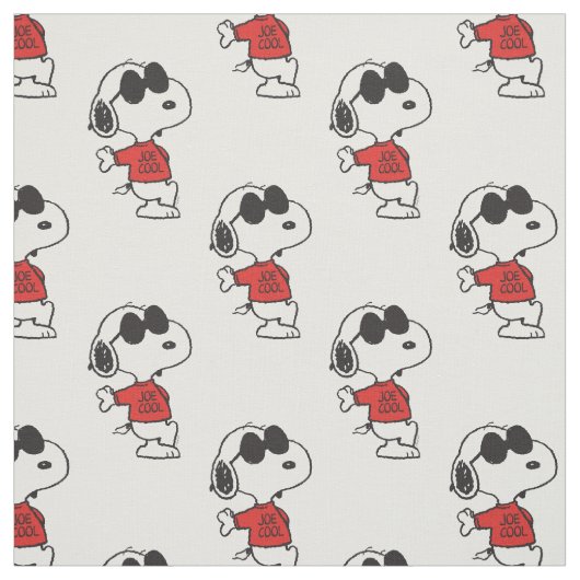 Snoopy "Joe Cool" Stehend Stoff (Muster)