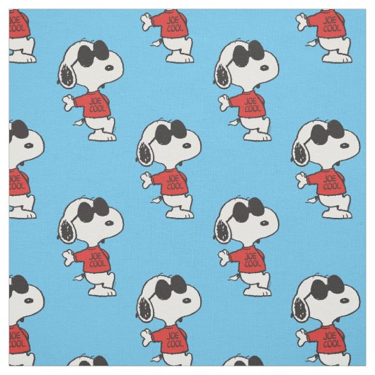 Snoopy "Joe Cool" Stehend Stoff (Muster)