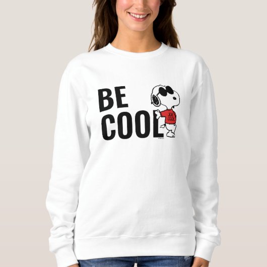 Snoopy "Joe Cool" Stehend Sweatshirt (Vorderseite)