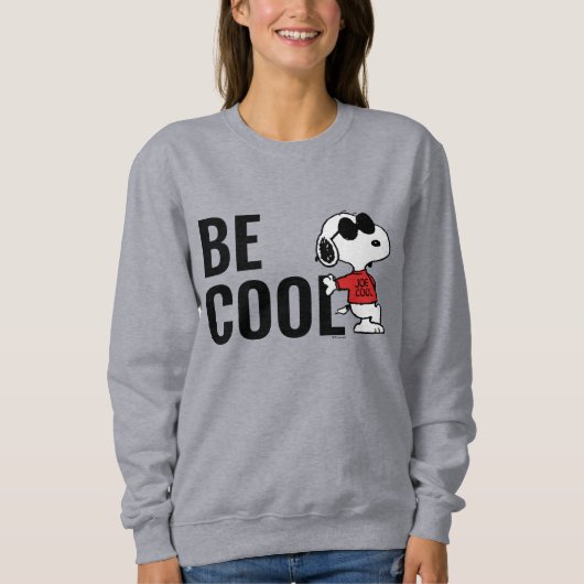 Snoopy "Joe Cool" Stehend Sweatshirt (Vorderseite)