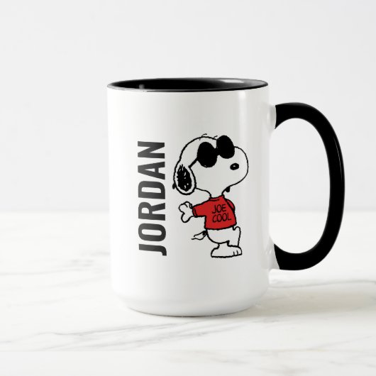 Snoopy "Joe Cool" Stehend Tasse (Rechts)