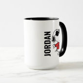 Snoopy "Joe Cool" Stehend Tasse (VorderseiteRechts)