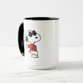 Snoopy "Joe Cool" Stehend Tasse (Vorderseite Links)