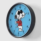 Snoopy "Joe Cool" Stehend Uhr (Winkel)