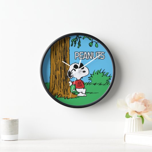 Snoopy "Joe Cool" Stehend Uhr (Zuhause)