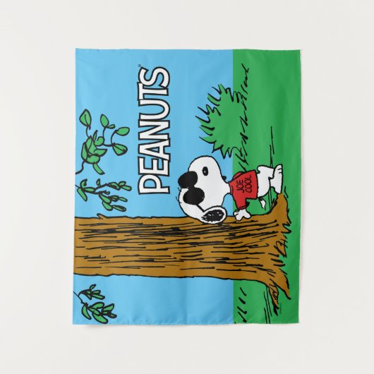 Snoopy "Joe Cool" Stehend Wandteppich (Vorderseite)