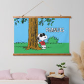 Snoopy "Joe Cool" Stehend Wandteppich Mit Holzrahmen (Schlafzimmer)