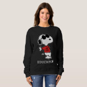 Snoopy "Joe Cool" Teacher Sweatshirt (Vorne ganz)