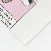 Snoopy & Linus | Die große Pumpkin-News Fleecedecke (Ecke)