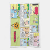 Snoopy & Linus | Die große Pumpkin-News Geschirrtuch (Vertikal)