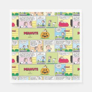 Snoopy & Linus   Die große Pumpkin-News Serviette