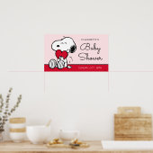Snoopy | Little Sweetheart Baby Shower Poster (Küche)