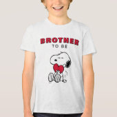 Snoopy | Little Sweetheart Tri-Blend Shirt (Vorderseite)