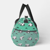 Snoopy Mustaches & Aquamarines Muster Duffle Bag (Rechts)