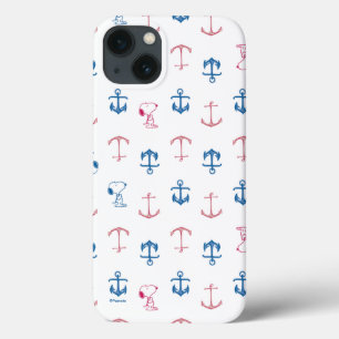 Snoopy Nautical Anchor Pattern Case-Mate iPhone Hülle