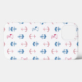 Snoopy Nautical Anchor Pattern Case-Mate iPhone Hülle (Rückseite (Horizontal))