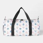 Snoopy Nautical Anchor Pattern Duffle Bag (Rückseite)