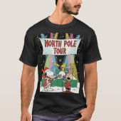Snoopy North Pole Guitarist  T-Shirt (Vorderseite)