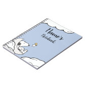 Snoopy Note Book Name Title Notizblock (Linke Seite)