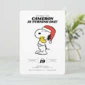 Snoopy | Oh, was für ein Spaß es ist, eins zu sein Einladung (Stehend Vorderseite)