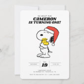 Snoopy | Oh, was für ein Spaß es ist, eins zu sein Einladung (Vorderseite)