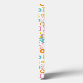 Snoopy Pastel Text Pattern Case-Mate iPhone Hülle (Rückseite / Links)