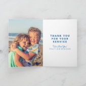 Snoopy Patriotic | Vielen Dank Feiertagskarte (Innenseite)