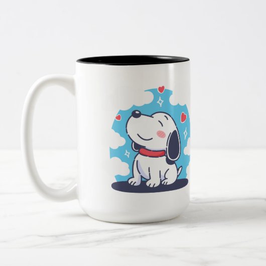 Snoopy Peanuts Kaffee Tasse Cup (Links)