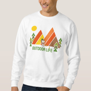 Snoopy Pfadfinder-Beagle - Die große Natur Sweatshirt