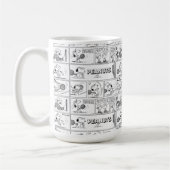 Snoopy Plays Tennis Kaffeetasse (Links)