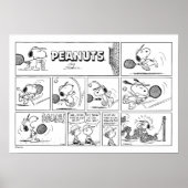 Snoopy Plays Tennis Poster (Vorne)