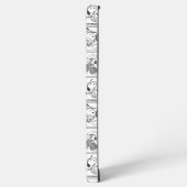 Snoopy Plays Tennis Samsung Galaxy Hülle (Linke Seite)