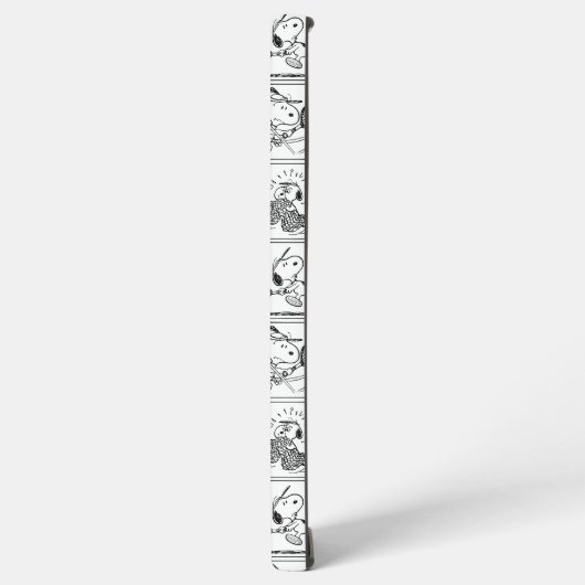 Snoopy Plays Tennis Samsung Galaxy Hülle (Linke Seite)