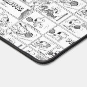 Snoopy Plays Tennis Schreibtischunterlage (Ecke)