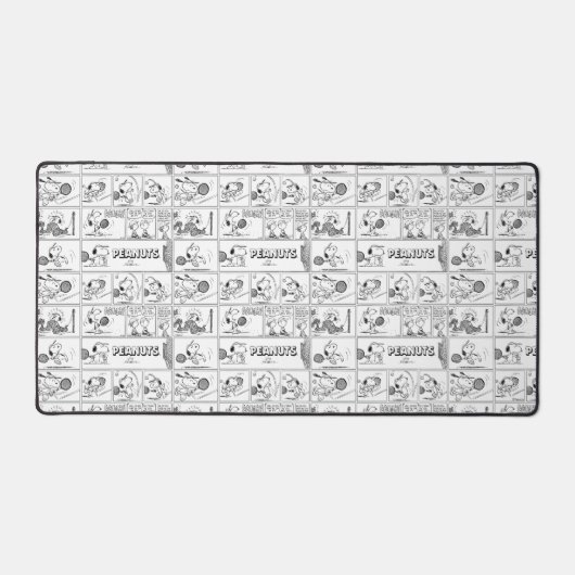 Snoopy Plays Tennis Schreibtischunterlage (Vorderseite)