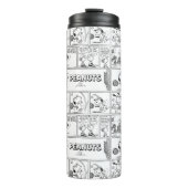 Snoopy Plays Tennis Thermosbecher (Vorderseite)