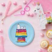 Snoopy | Rainbow Dog House Pappteller (Party)