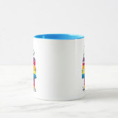 Snoopy | Rainbow Dog House Tasse (Zentrum)